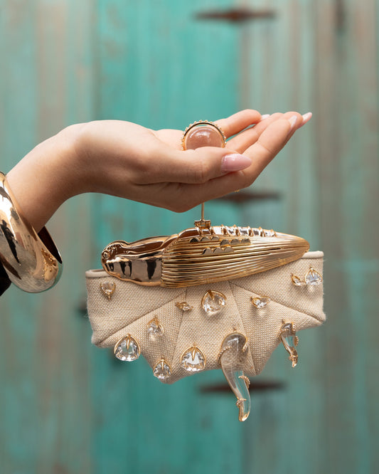 The Koko Couture Bag in Canvas Jute