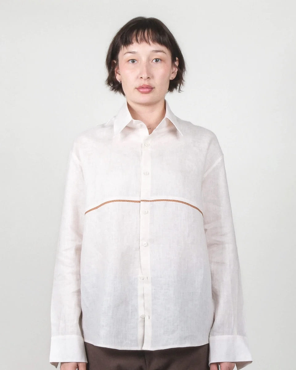 Flowy Linen Shirt (F)