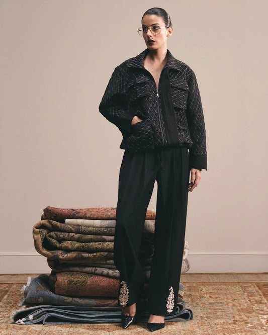 Shai Hand Embroidered Trousers