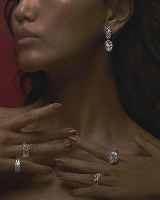 Drops Stellar Pink Earrings