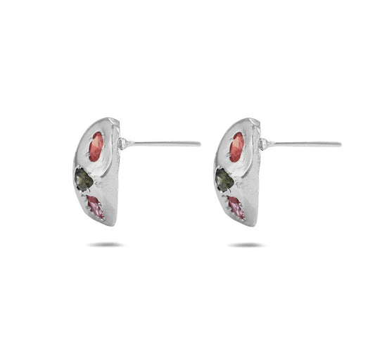 7 Stone Earrings
