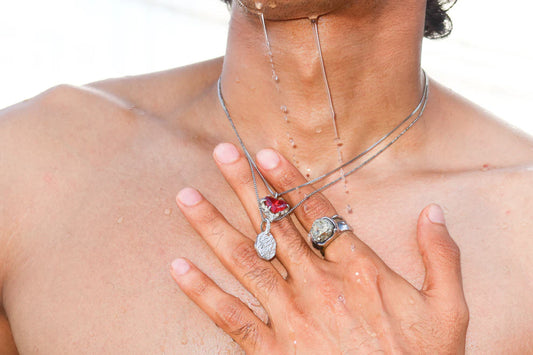 Hazed Heart Necklace