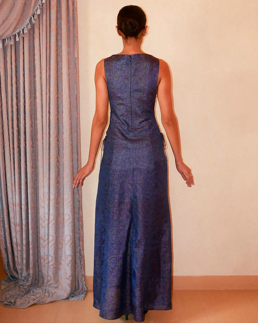 LIRA I Maxi Dress with Side Waist Cut