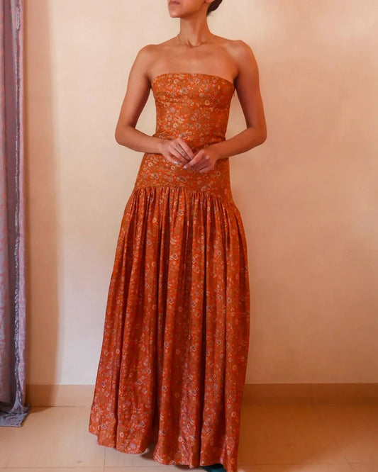 Noor III Drop-Waist Dress