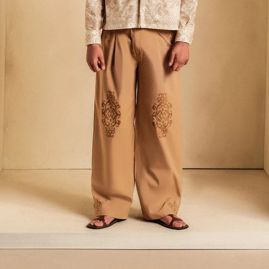 Block print Pants (M)