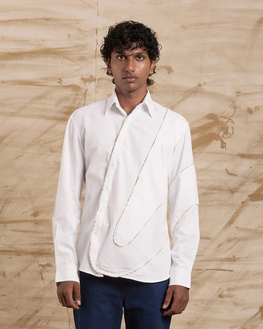 Evergreen Shirt - White Checks