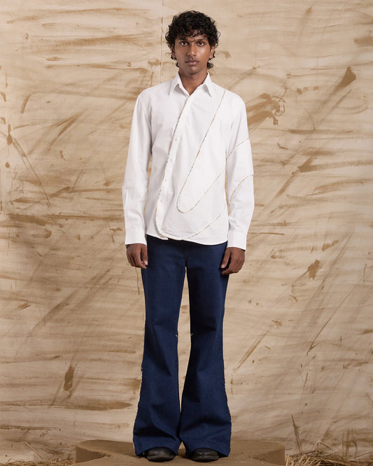 Evergreen Shirt - White Checks