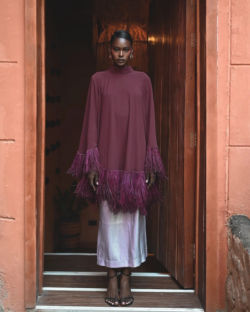 Nia Raffia Tunic