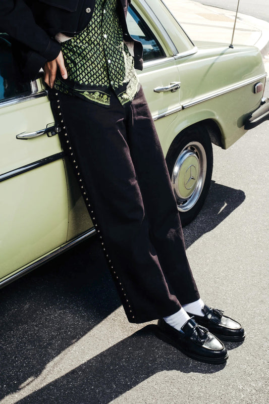 Ghungroo Denim Trousers