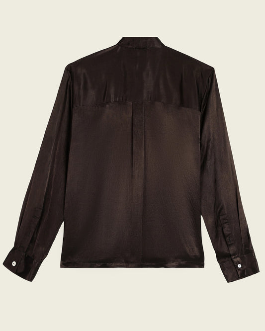 Lotus Mashru Silk Shirt