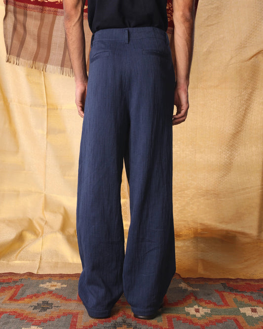 Pleat Wrap Pants
