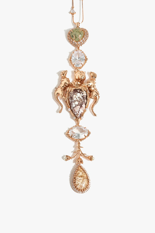 Empress Pendant in Wild Horse Jasper