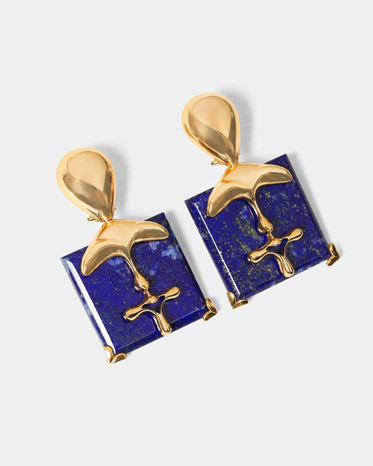 The XL Lazuli Sculpt Earrings