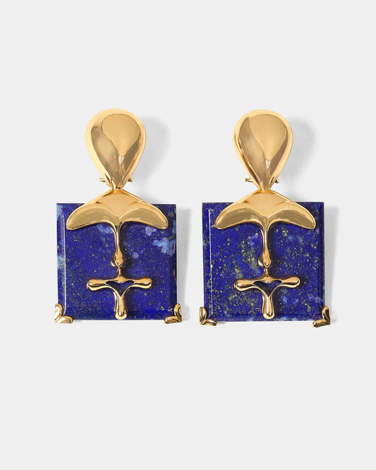 The XL Lazuli Sculpt Earrings