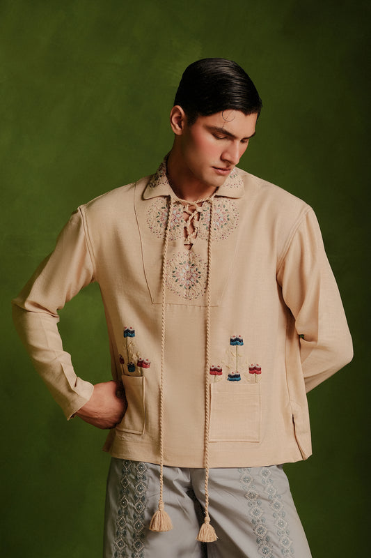 Pashmina Fisherman Smock (M)
