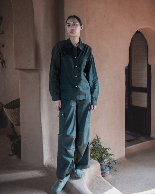 Arizona Shirt - Green Solid