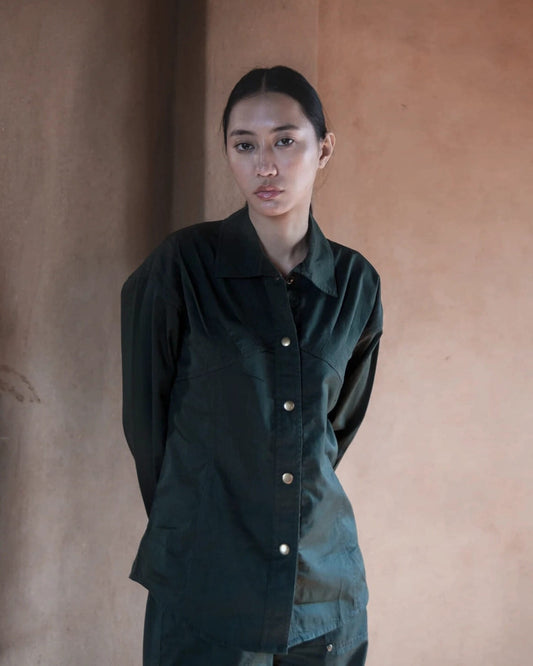 Arizona Shirt - Green Solid