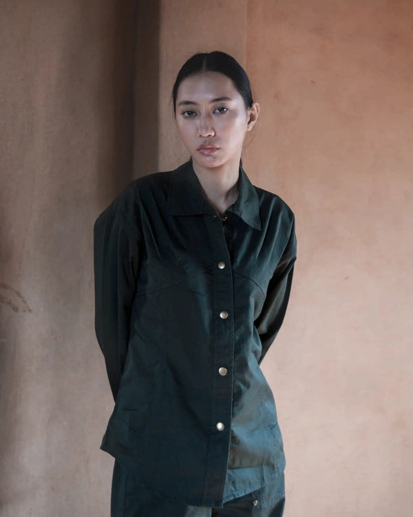 Arizona Shirt - Green Solid