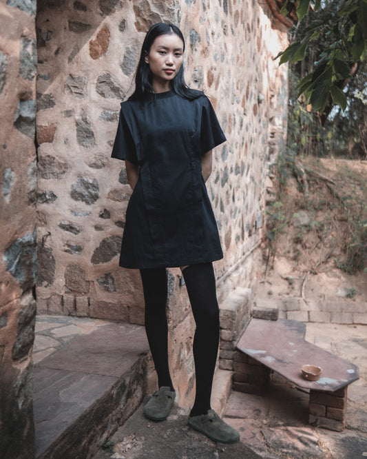 Rory Rib Dress - Solid