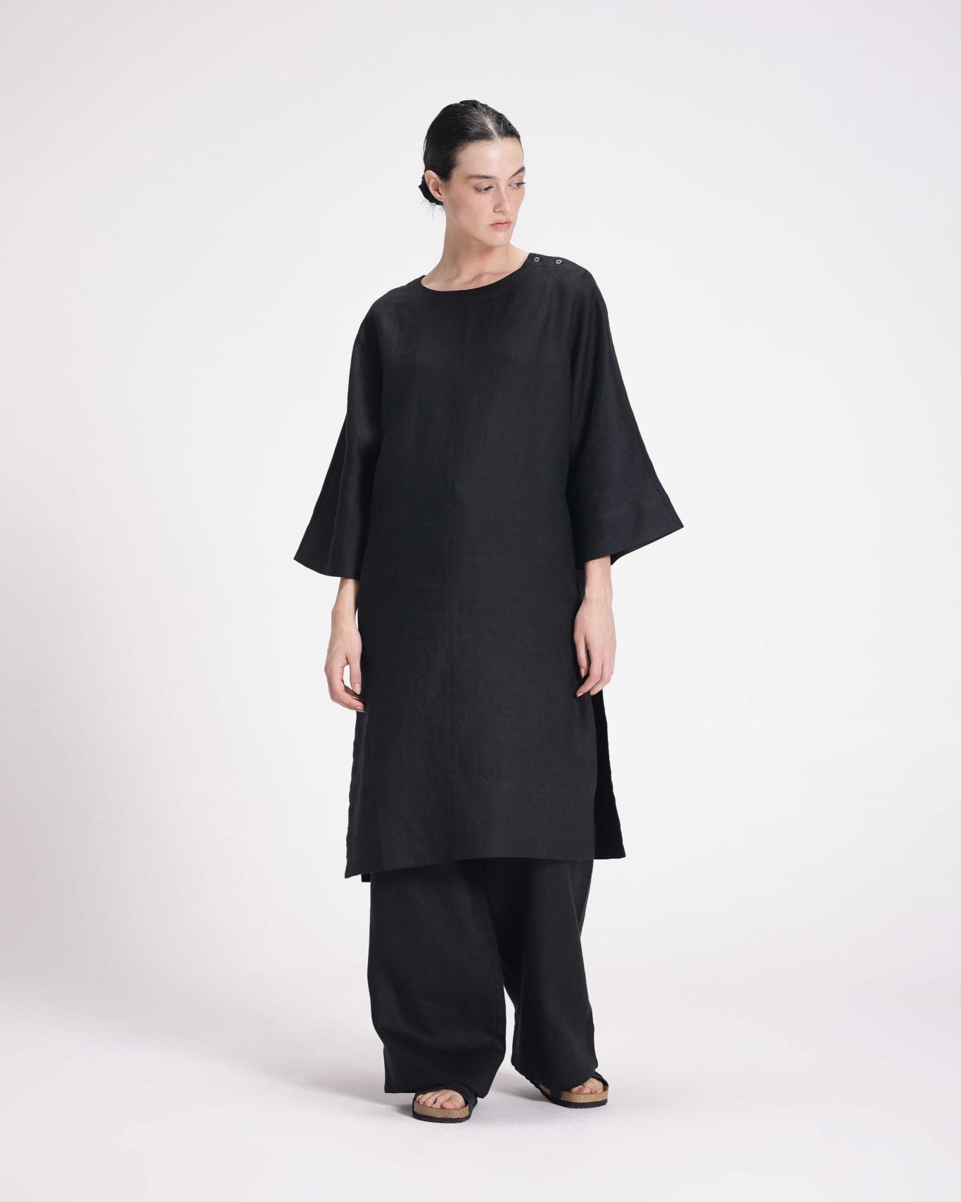 Linen Tunic And Pants Co-ord Set (W)