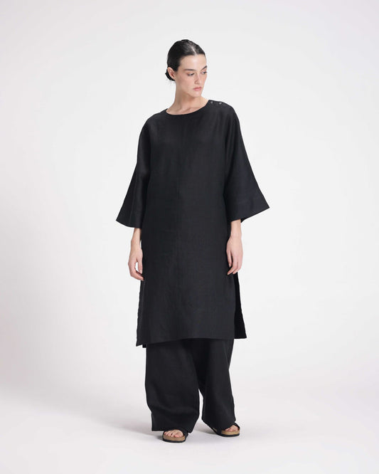Linen Tunic And Pants Co-ord Set (W)