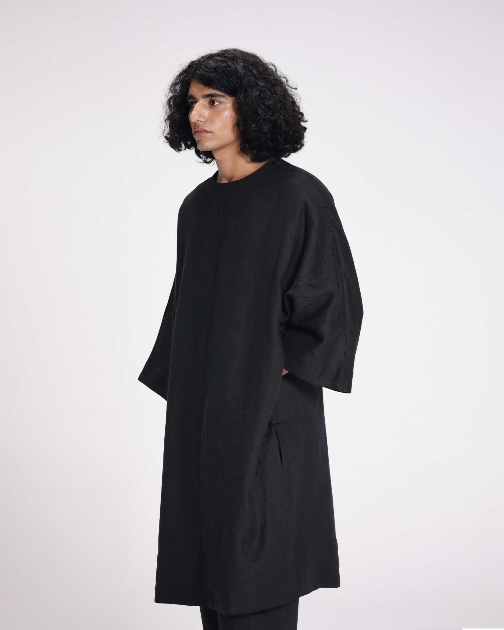 Linen Tunic And Pants Co-ord Set (M)