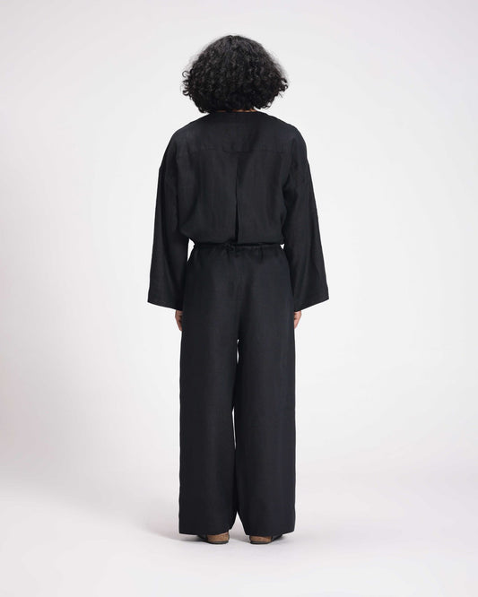 Linen Tunic And Pants Co-ord Set (M)