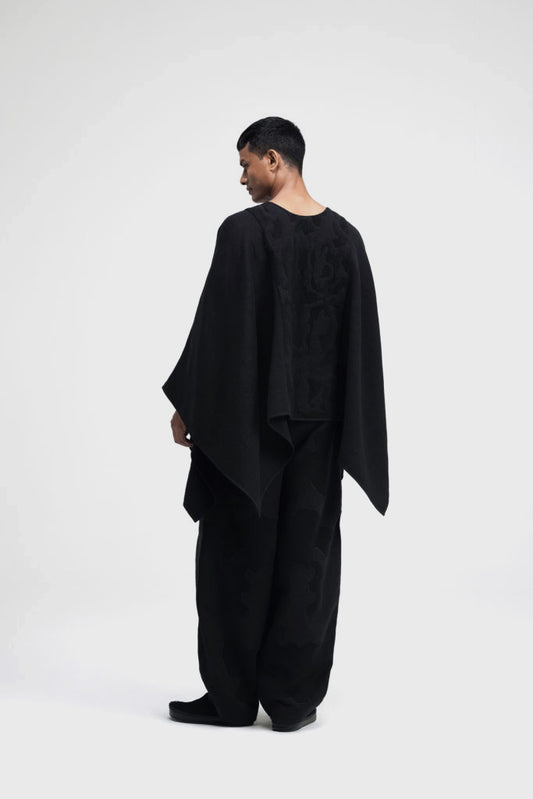 Jirin Embroidered Poncho