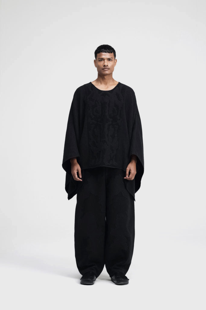 Jirin Embroidered Poncho